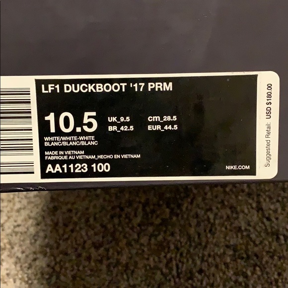 BRAND NEW Nike LF1 Duckboot ‘17 PRM Men’s - Picture 8 of 8